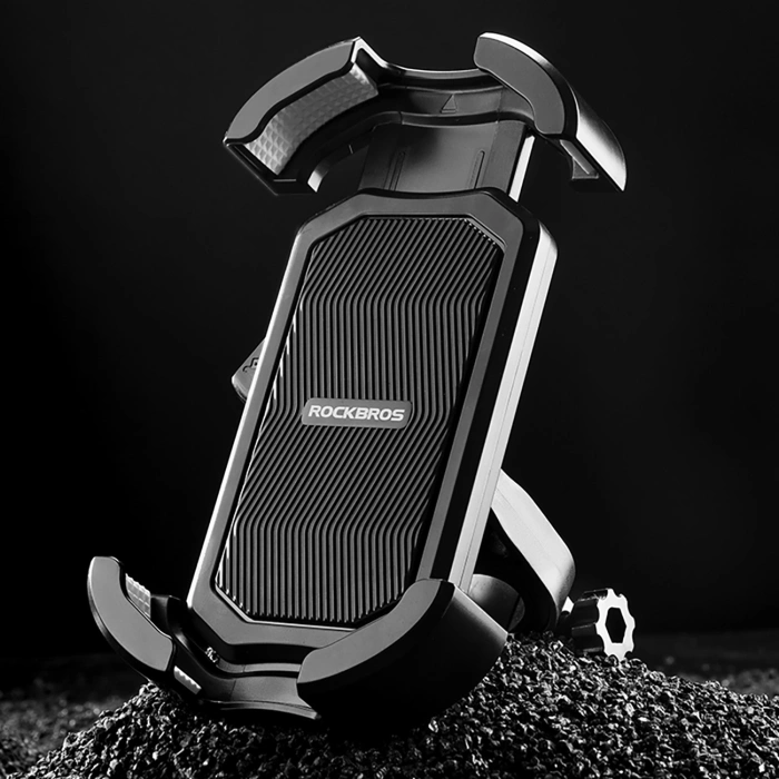 Rockbros 25210032001 phone holder for handlebar bike - black