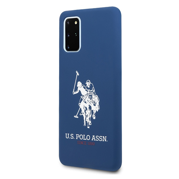 Puzdro US POLO Silikónové puzdro na Samsung Galaxy S20 Plus Navy Blue