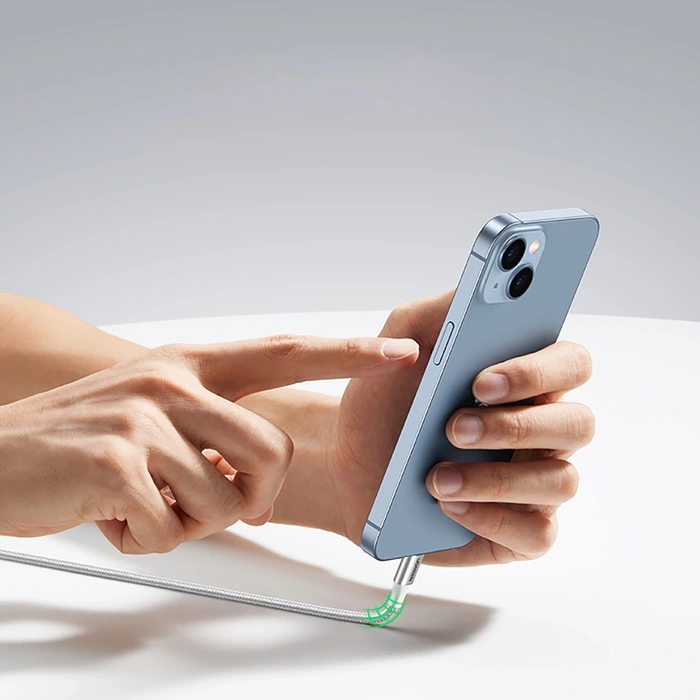 Cavo Ugreen Cavo USB tipo C - Lightning MFI 1 m 3 A 36 W argento (70523)