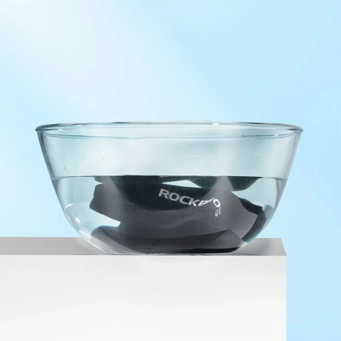 Rockbros YPP037 Fahrradkappe mit Aussparungen für Brillen – Schwarz