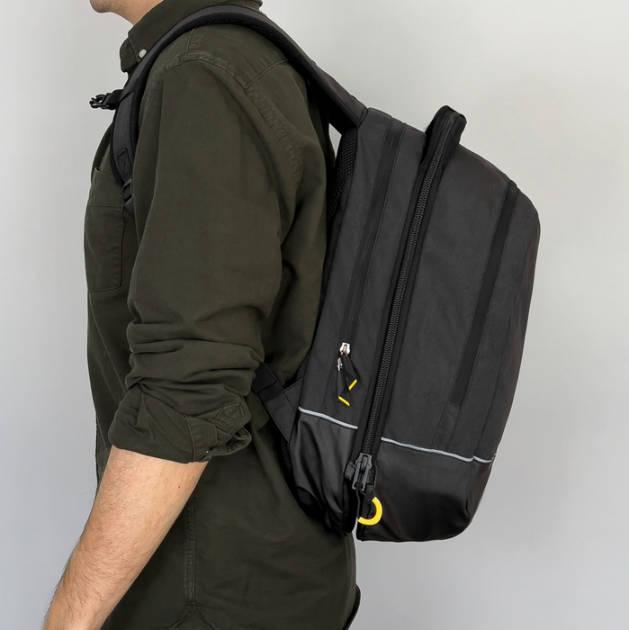 Wozinsky Bicycle Backpack Zipper 30L black