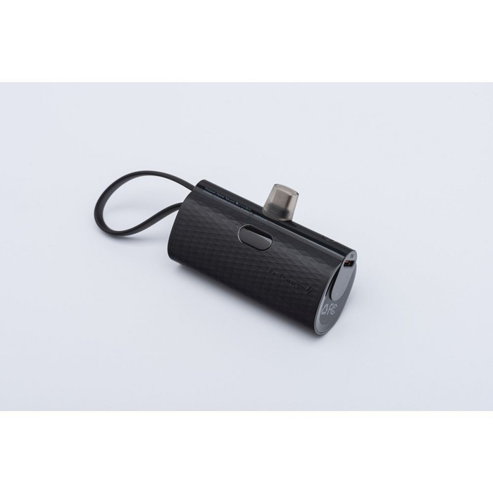 Powerbank Forcell F-Energy Power Plug F5K3 PD 20W 5000 mAh z wbudowanym złączem USB C czarny