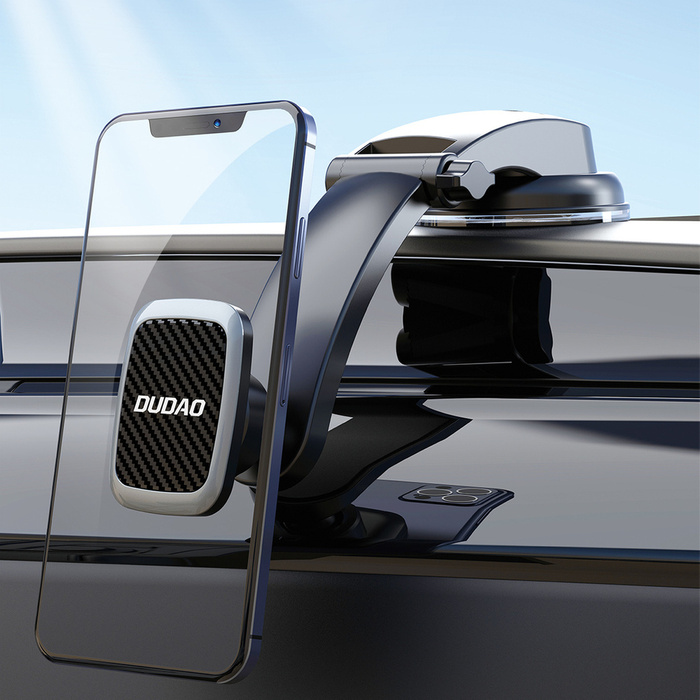Dudao magnético para teléfono de coche negro (F12s)