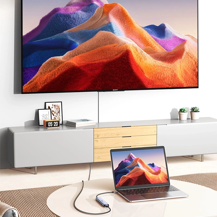 Adapter HUB UGREEN CM478 USB-C auf HDMI, USB-A 3.0, 2x USB-A 2.0, PD