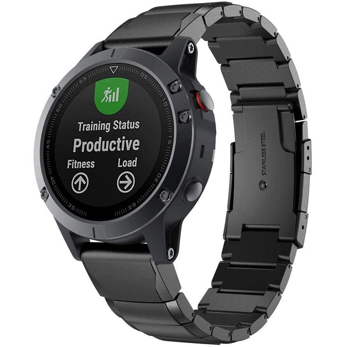 Remienok TECH-PROTECT Garmin Fenix 5 (22 mm) Steelband Black 