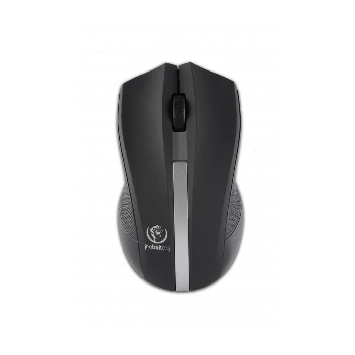REBELTEC GALAXY wireless mouse black and silver