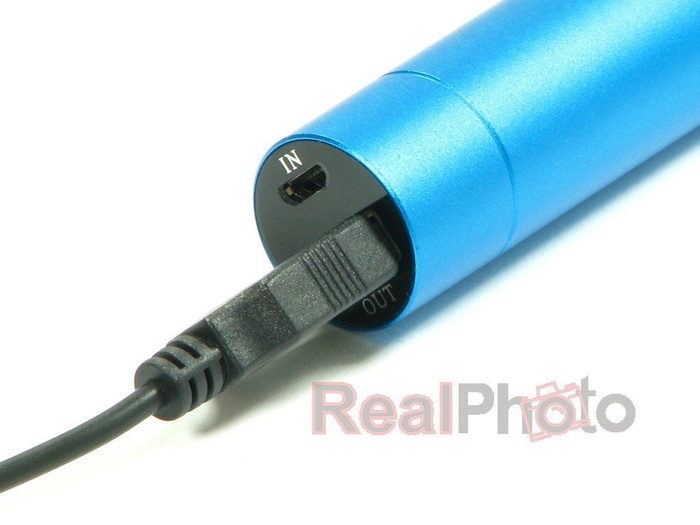 Chargeur de voyage 2000MAH Power Bank Bleu