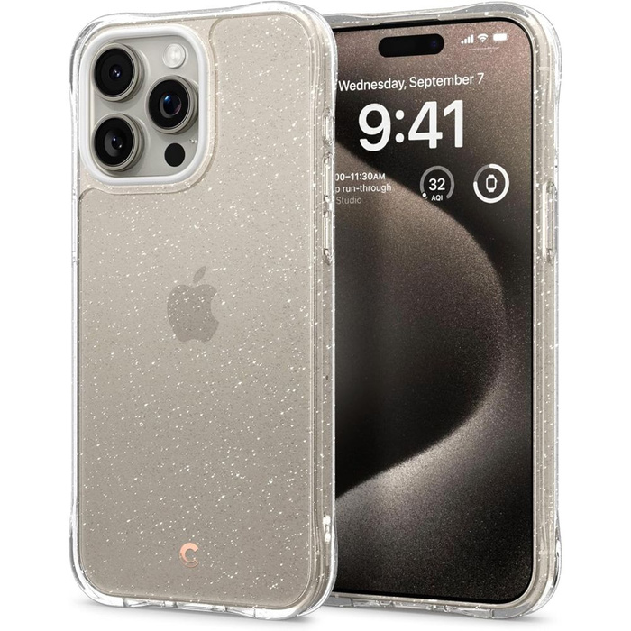 Case Spigen Cyrill Cecile iPhone 15 Pro Glitter Clear Case