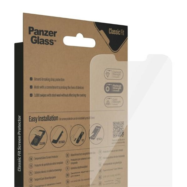 PanzerGlass Classic Fit iPhone 14 / 13 Pro / 13 6.1" Bildschirm Schutz Antibakteriell 2767