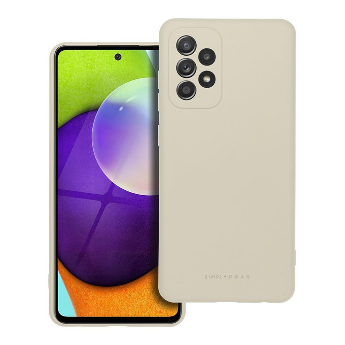 Roar Space case Case - for Samsung Galaxy A52 5G / A52 4G LTE / A52s 5G Cream