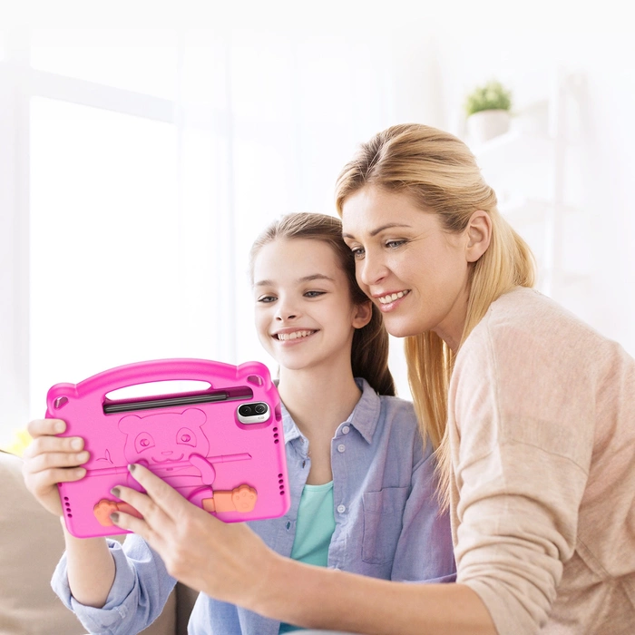 [APRÈS RETOUR] Dux Ducis Panda Safe for Children Coque souple pour enfants pour Xiaomi Pad 5 Pro / Pad 5 Rose