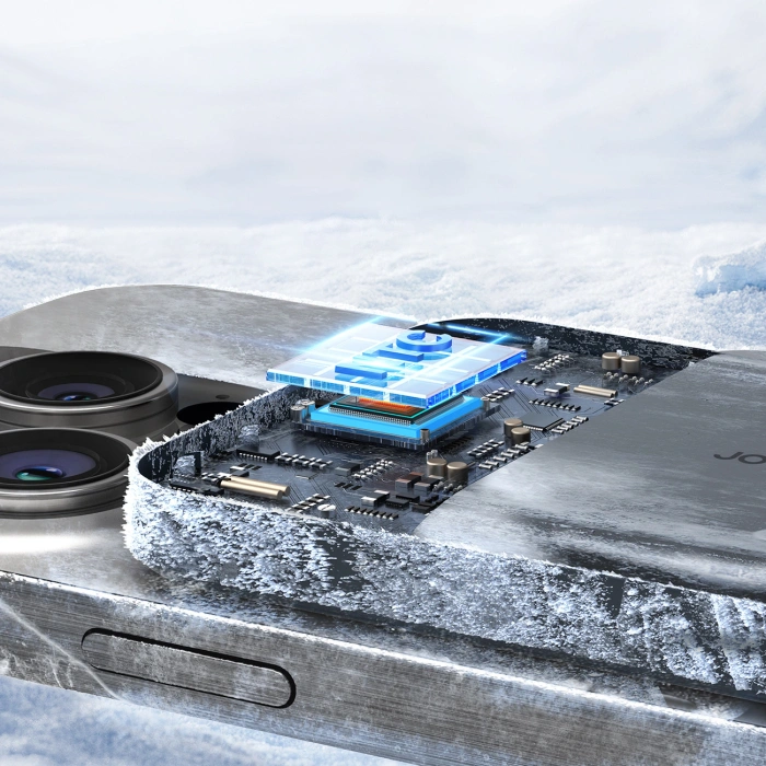 Powerbank Joyroom JR-W020 Mini 5000mAh USB-A USB-C indukcyjny 20W - czarny + kabel USB-C / USB-C