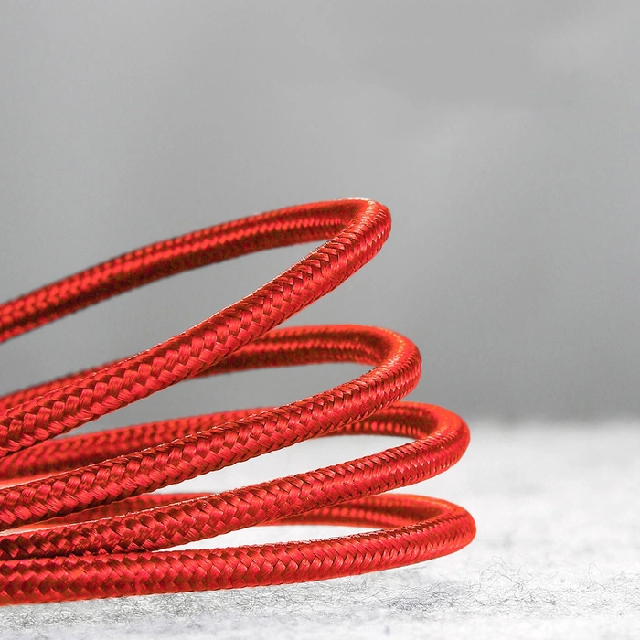 Cavo Baseus Cafule Cavo in nylon resistente USB / USB-C QC3.0 3A 0.5M rosso (CATKLF-A09)