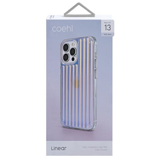Custodia Uniq Coehl Linear per iPhone 13 Pro Max 6.7&quot; opale / iridescente
