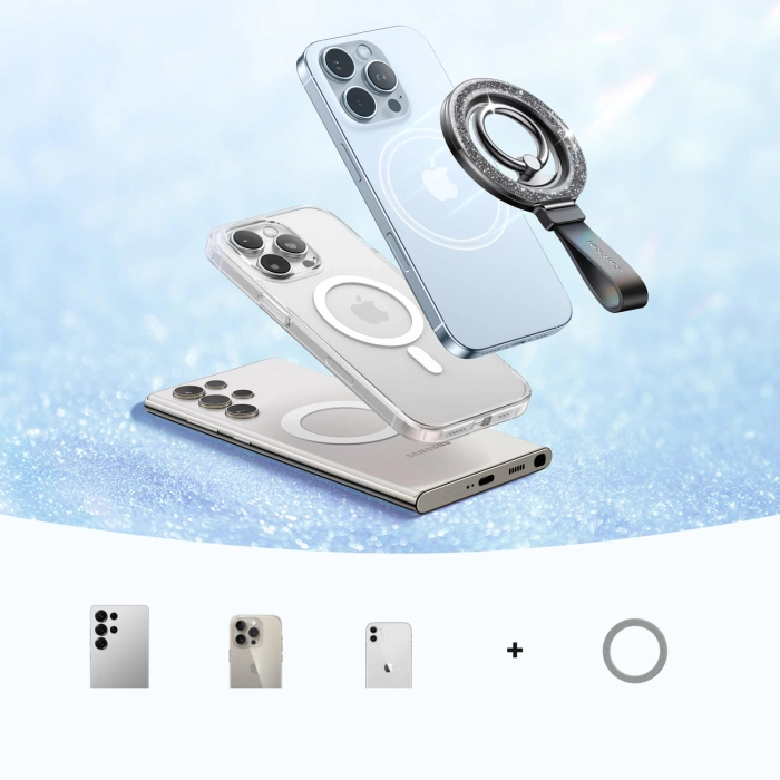 Joyroom JR-ZS425 magnetischer Ringhalter - schwarz