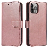 Magnet Case mit Klappe für Samsung Galaxy S24 FE – rosa