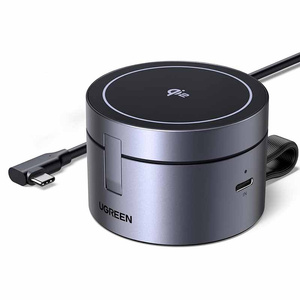 Magnetyczna ladergerät 3in1 Ugreen 25W USB-C W712 (schwarz)