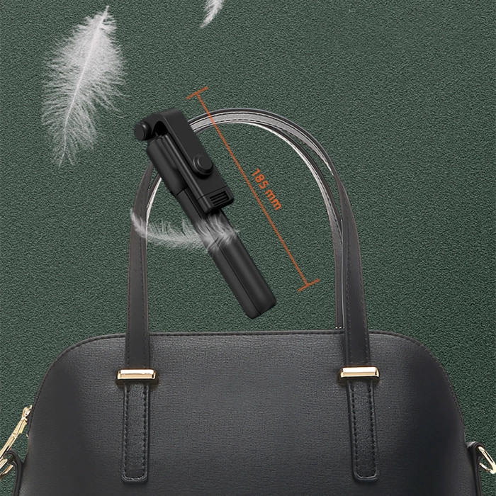 Selfie-Stick WRY1S Teleskopstativ 0,7 m für Telefon – Schwarz