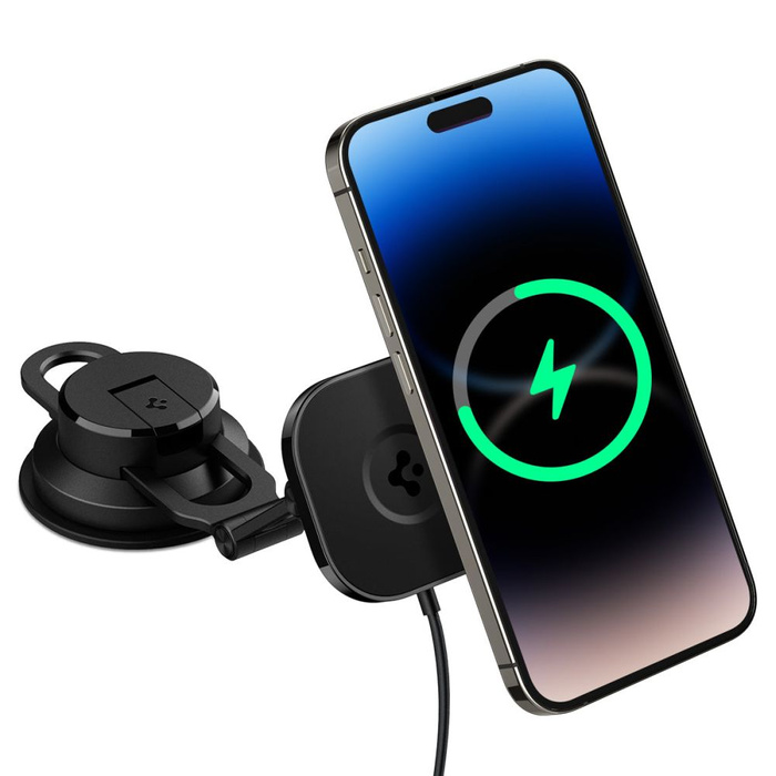 Halterung Spigen ITS35W-3 ONETAP PRO 3 MagNETIC MagSafe FÜR WINDSCHUTZSCHEIBE UND COCKPIT WIRELESS SCHWARZ