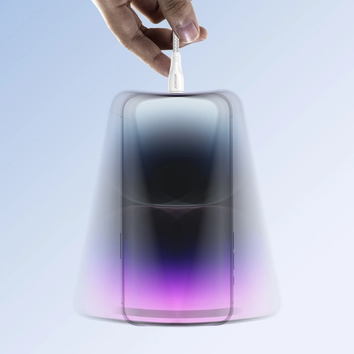 Joyroom Surpass Series A11 USB-A / Lightning 2,4A Kabel 3 m - Weiß