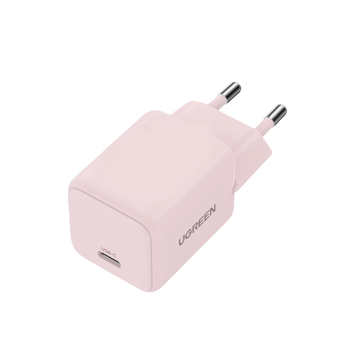 Ugreen X512 20W GaN 1x USB-C Wandladegerät - Rosa