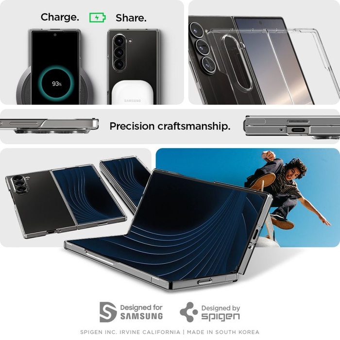 Spigen AIRSKIN GALAXY Z Fold 6 CRYSTAL CLEAR
