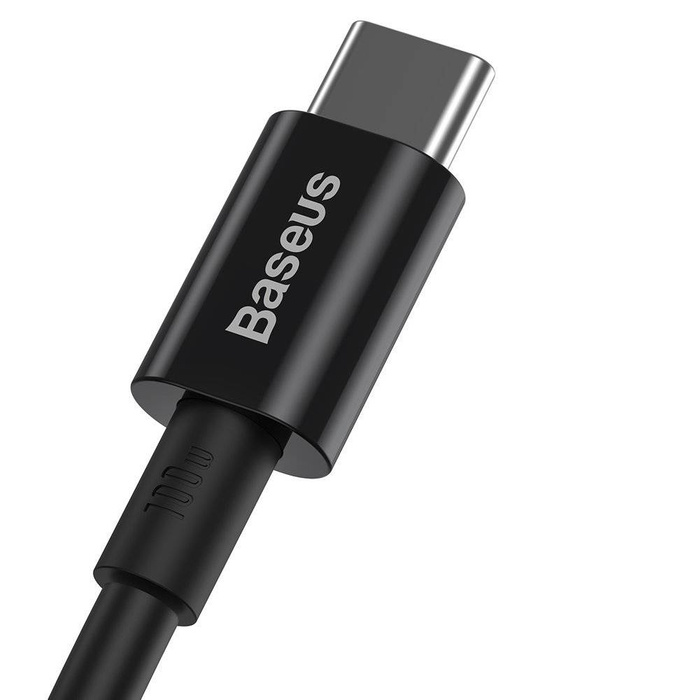 Baseus Superior USB Typ C - USB Typ C Kabel Schnellladung / Power Delivery / FCP 100W 5A 20V 2m schwarz (CATYS-C01)