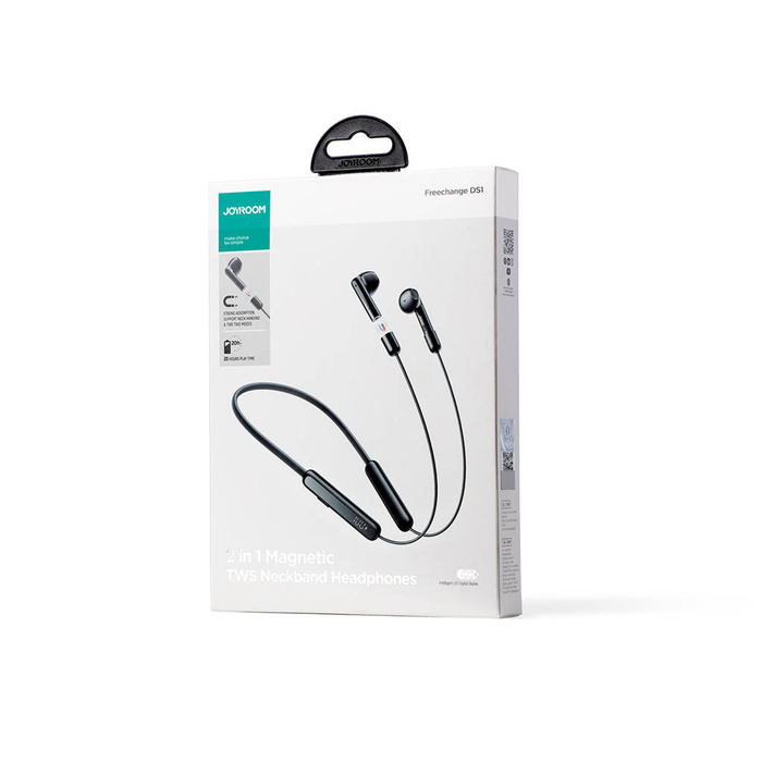 Auriculares inalámbricos con banda para el cuello Joyroom DS1 Sport - Negro