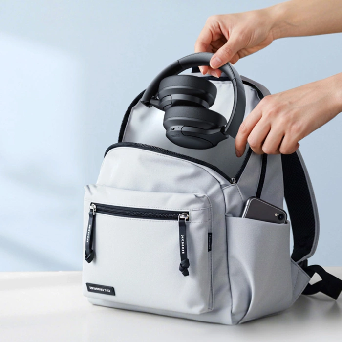 Baseus Bass BH1 Lite Kabellose On-Ear-Kopfhörer mit Bluetooth 6.0 - Schwarz