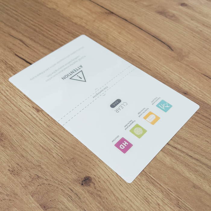 50 Stück. Folie Selbstheilendes Hydrogel zum Plotterschneiden (18cm x 12cm)