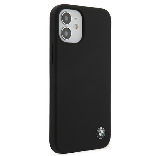 Case BMW Apple iPhone 12 mini Silicone Signature Black Case