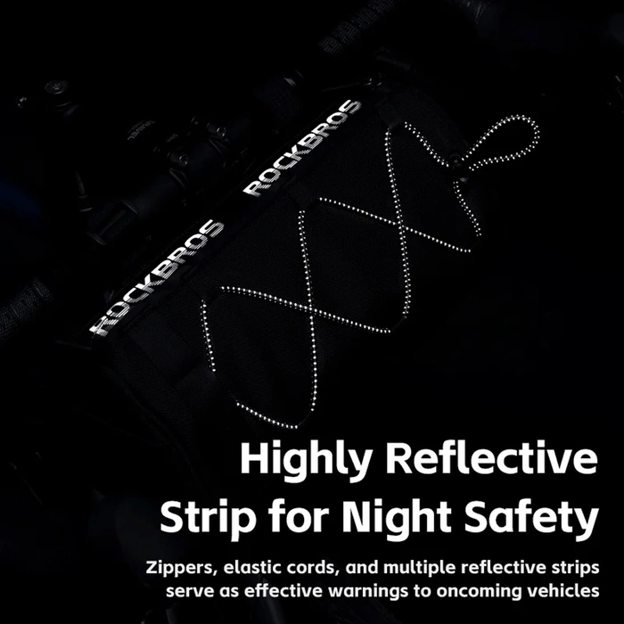 Rockbros 30110030001 Lenkertasche – Schwarz