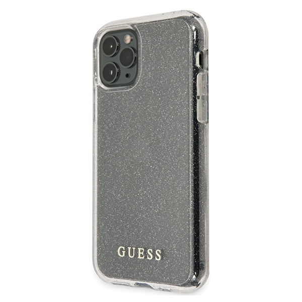 GUESS Apple iPhone 11 Pro Glitter Silver case