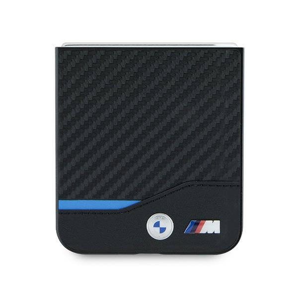 BMW BMHCZF622NBCK Z Flip6 F741 black/black hardcase Carbon Blue Line