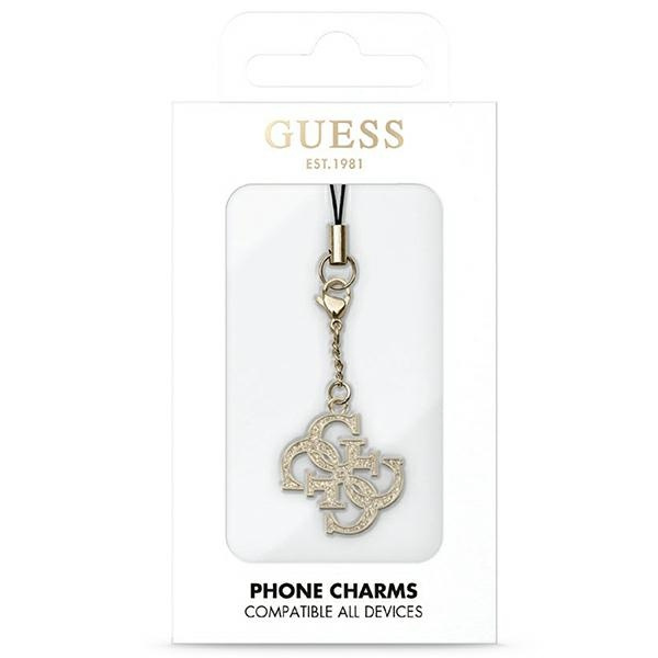Ciondolo Guess GUCPM4GID Cinturino per telefono 4G Glitter Charm