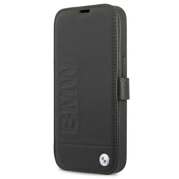 Funda BMW Apple iPhone 13 Minilibro Signature Negro Case