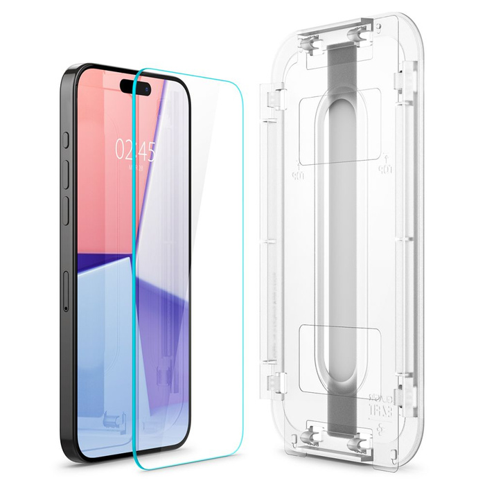 Verre trempé Spigen Glas.tr "ez Fit" iPhone 15 Pro Max Clear