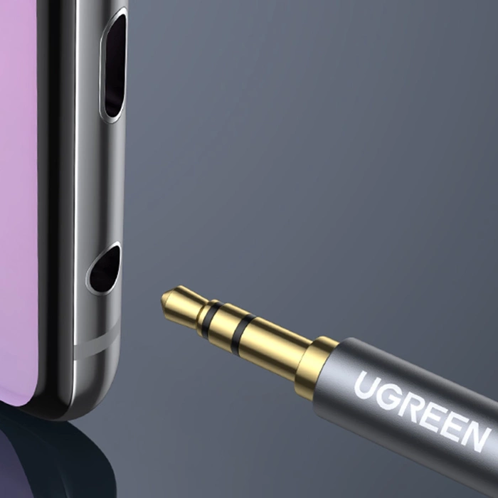 Câble jack 3,5 mm AUX Audio Extender UGREEN, 5m (noir)
