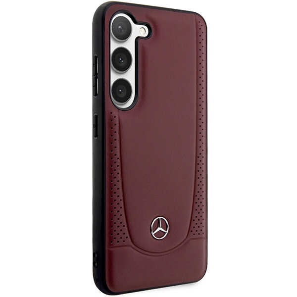 Etui Mercedes Mehcs23sarmre S23 S911 Czerwony/red Hardcase Leather Urban Bengale Case