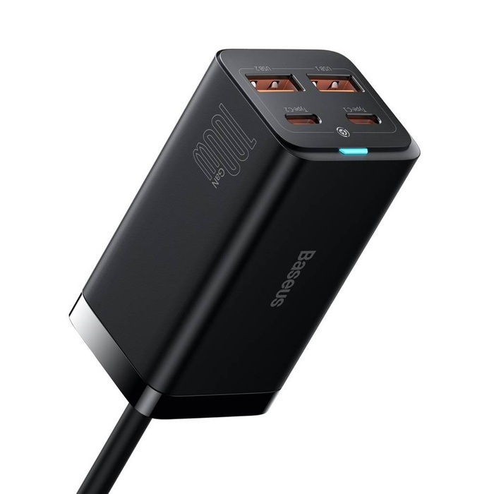 Baseus GaN3 Pro Desktop Fast Charger 2U + 2C 100W EU Black