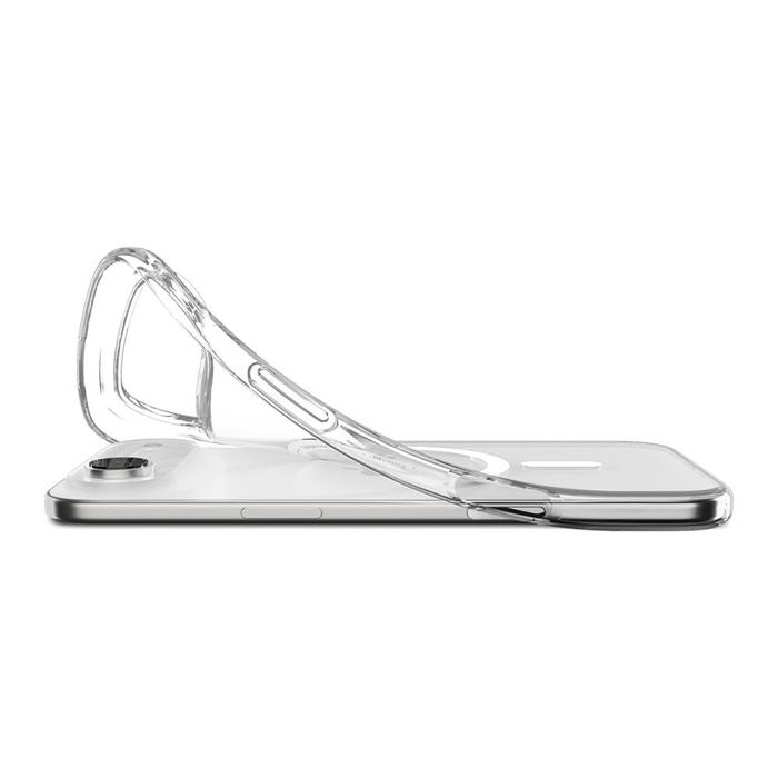 Spigen Liquid Crystal Mag MagSafe IPhone 17 AIRE CLARO/BLANCO