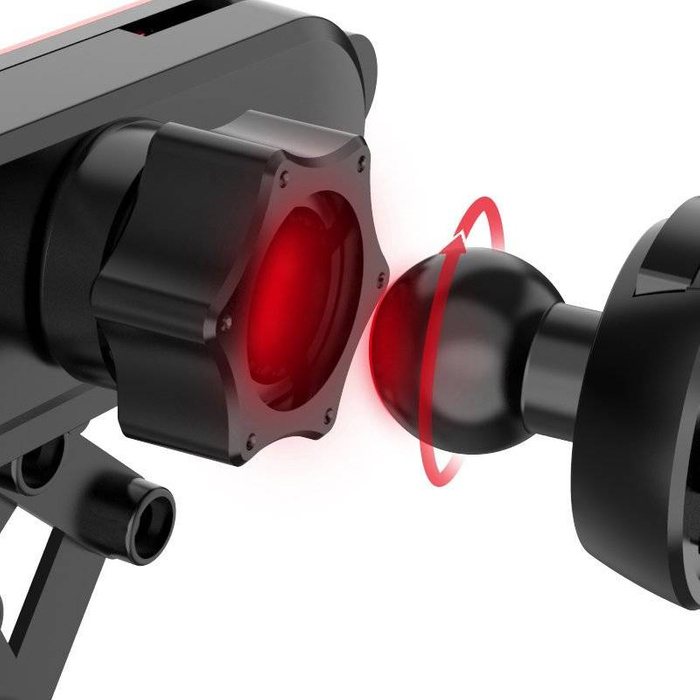 Wozinsky Gravity Car Mount Vent Black (WCH-05)