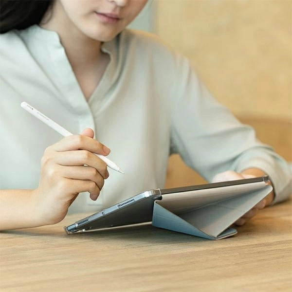 Puzdro UNIQ Apple iPad Air 2020 Camden Antimikrobiálne sivé Case