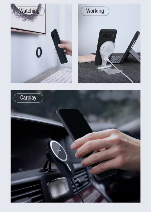 Etui Nillkin Super Frosted Shield Pro Magnetic Case na Google Pixel 8 - czarne