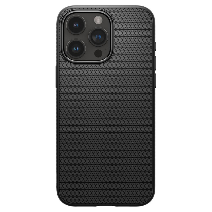Coque iPhone 15 Pro Max Spigen Liquid Air MATTE Noir