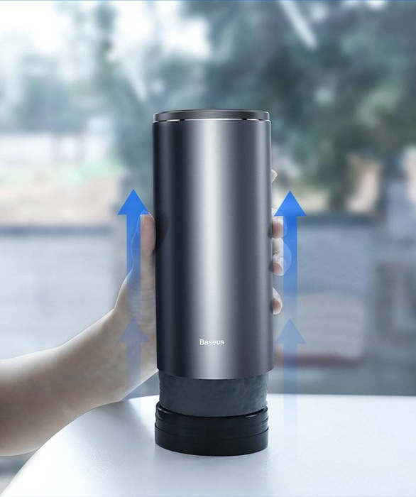 Baseus Gentleman Style Vehicle-mounted Trash Can Black (CRLJT-01)