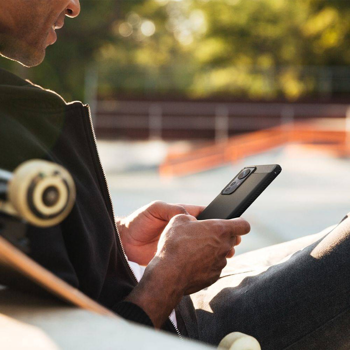 Pouzdro Spigen Rugged Armor XIAOMI 12 PRO MATTE ČERNÁ