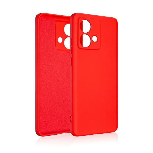 Beline Etui Silicone Motorola Moto Edge40 Neo czerwone /red