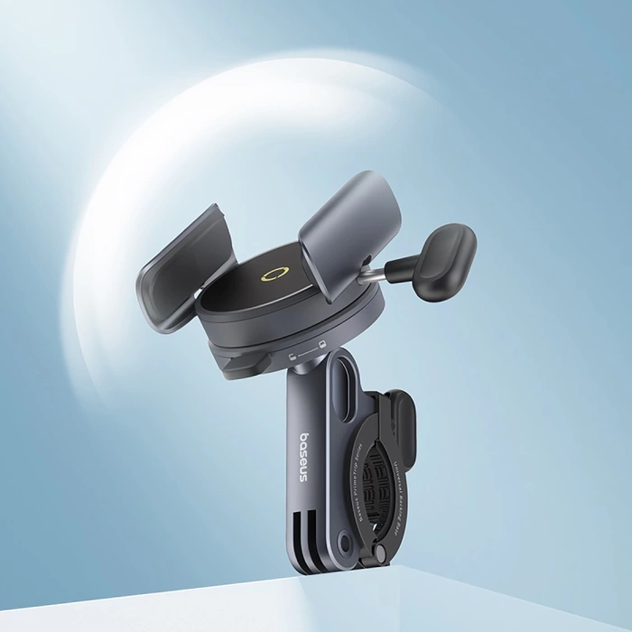 Baseus PrimeTrip magnetischer Telefonhalter für Fahrrad/Roller/Roller – Schwarz