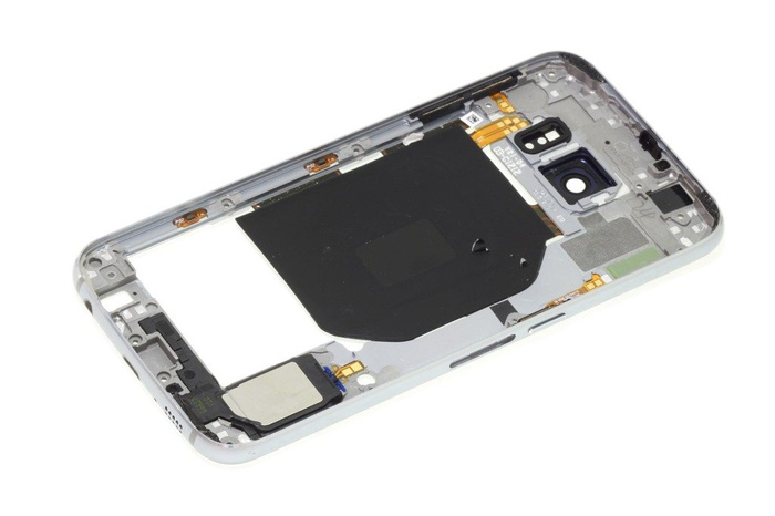 Cadre du corps de l'étui SAMSUNG Galaxy S6 Noir Saphir Grade B